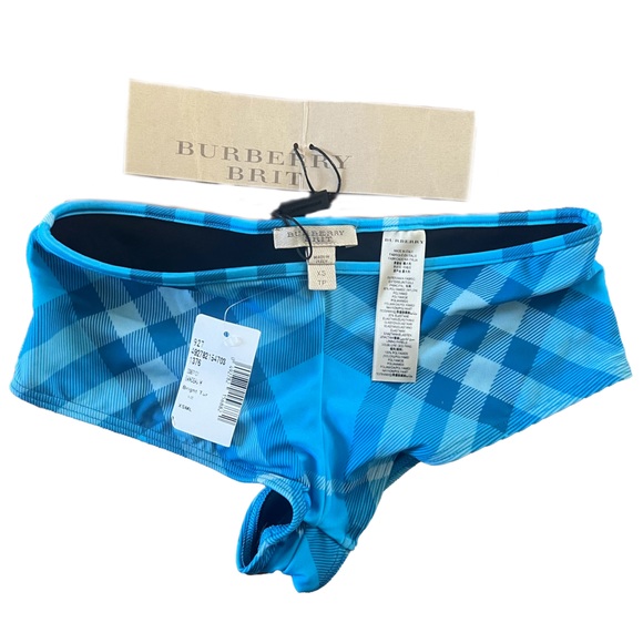 NWT Burberry blue check bikini 2 piece - Picture 10 of 10